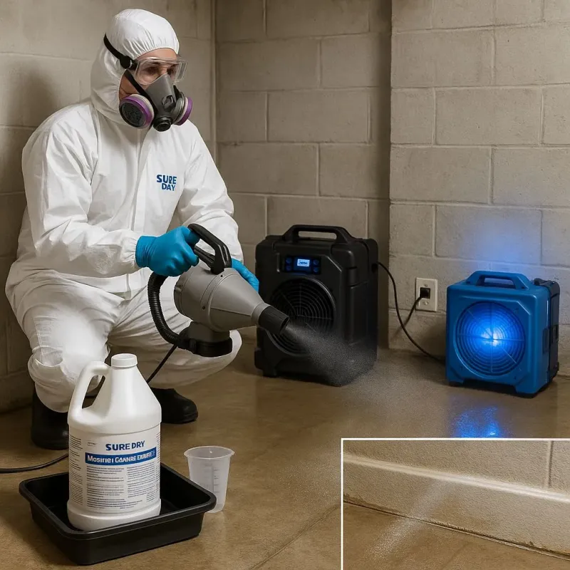 Sanitization and Odor Removal process in Ricardo, TX