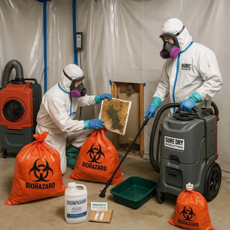 Contaminated Water Handling Protocols process in Ricardo, TX