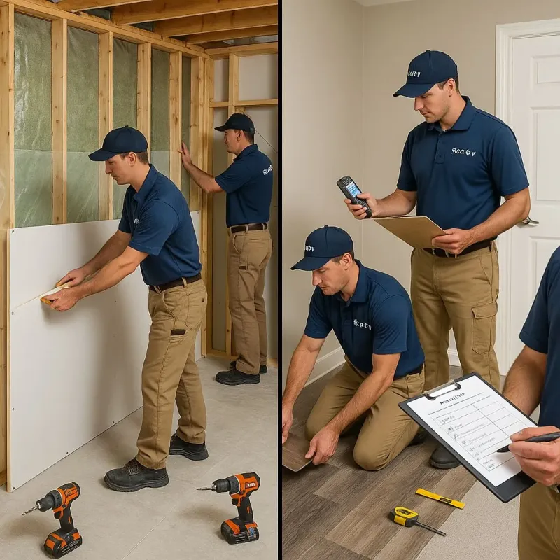 Repairs and Reconstruction process in Ricardo, TX