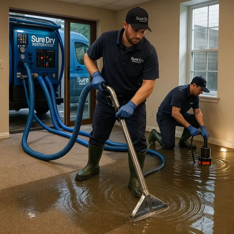 Water Extraction and Removal process in Ricardo, TX